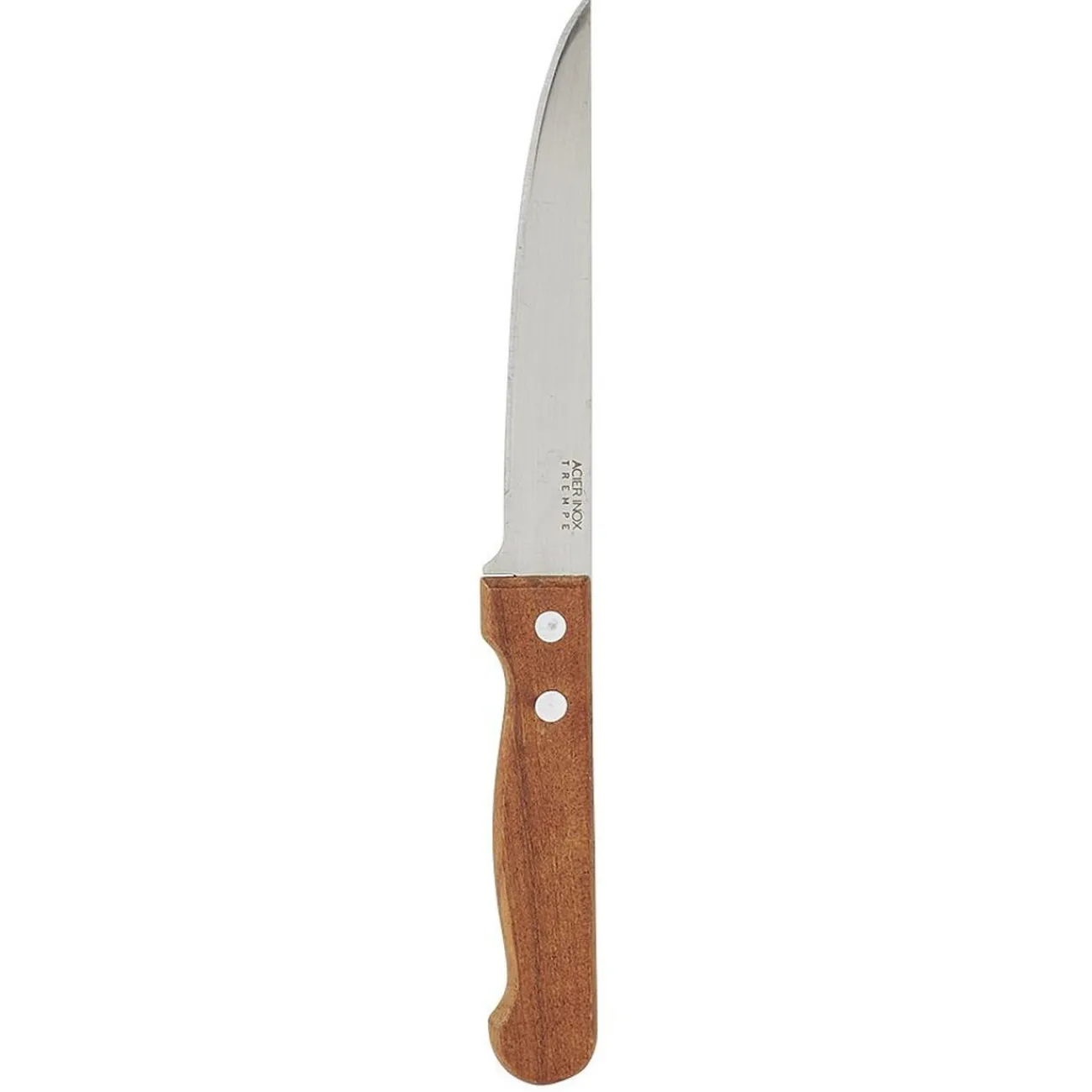 Gifi Couteau à grillade manche bois bubinga lame inox 11 cm