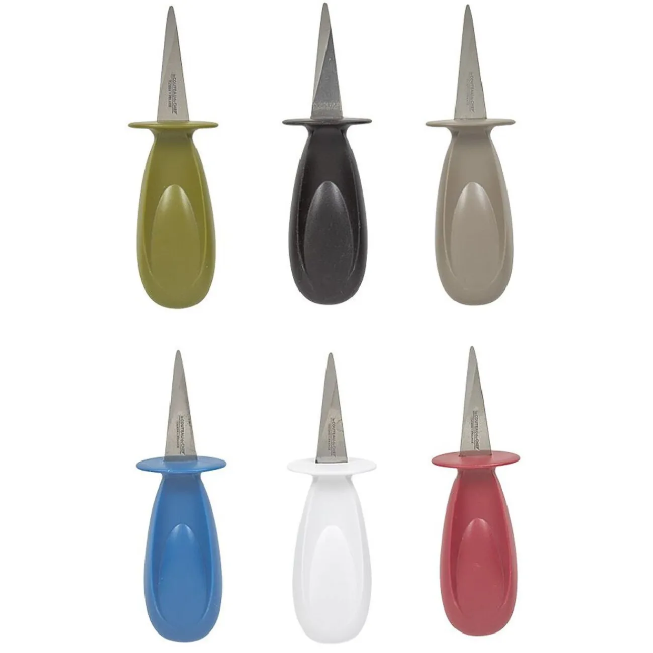 Gifi Couteau à huître lame inox