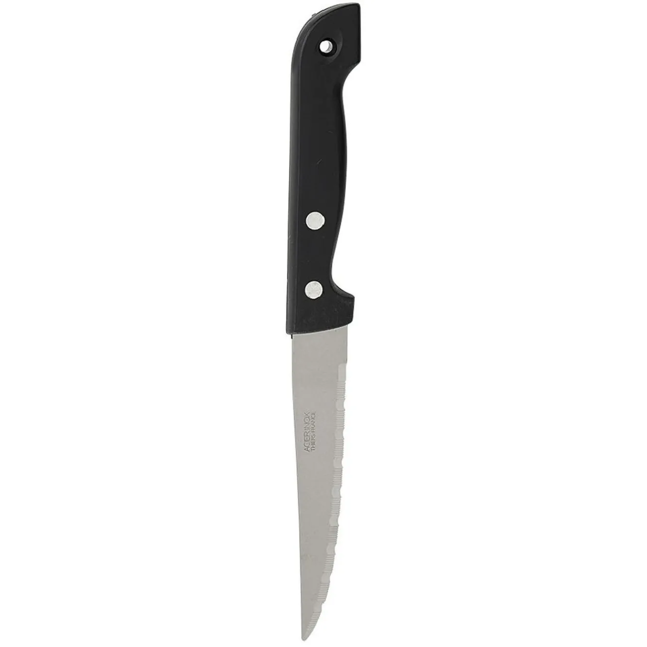 Gifi Couteau à steak lame inox 22,5 cm