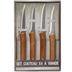 Gifi Couteau à viande x4