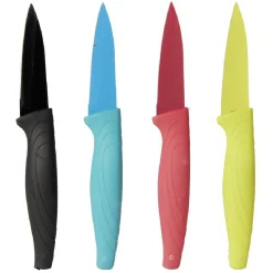 Gifi Couteau Alpina inox 19cm avec étui x4