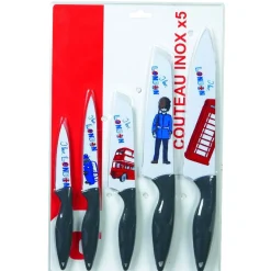Gifi Couteau de cuisine London ou New York x5