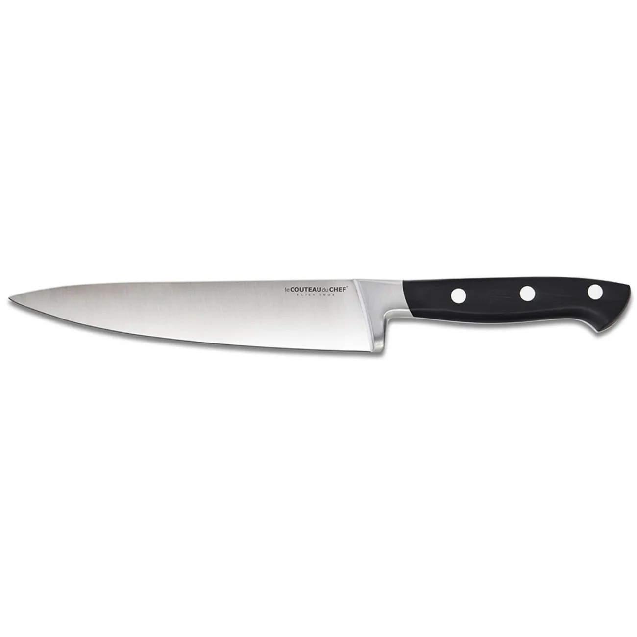 Gifi Couteau du chef forgé acier carbone lame 17 cm