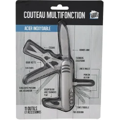 Gifi Couteau multifonctions 11 en 1