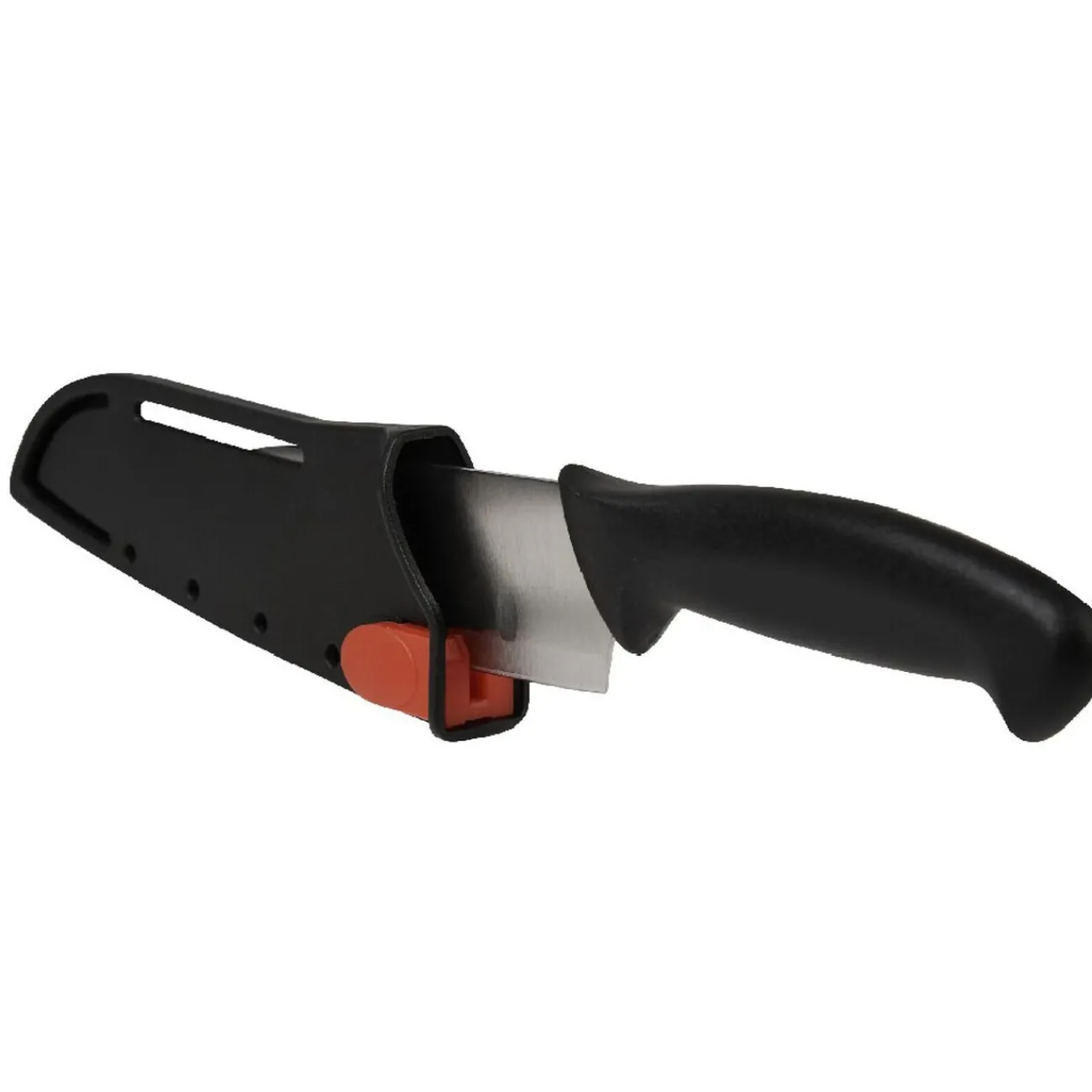 Gifi Couteau santoku avec étui aiguiseur L. 23 cm