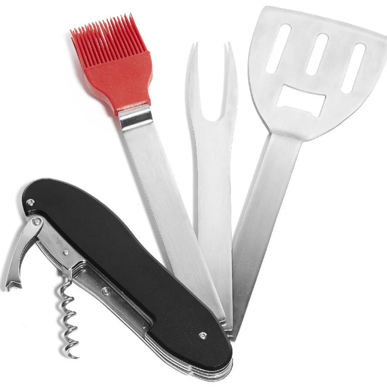 Gifi Couteau suisse 4 en 1 spécial barbecue