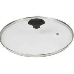 Gifi Couvercle anti éclaboussures poignée repose ustensile Ø 24
