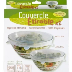 Gifi Couvercle silicone étirable x2