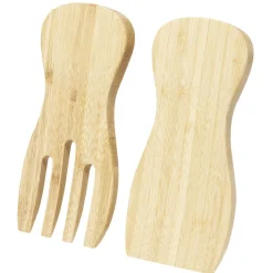 Gifi Couvert à salade 100% bambou x2