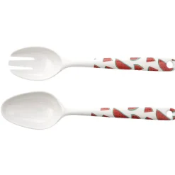 Gifi Couvert salade plastique motif summer