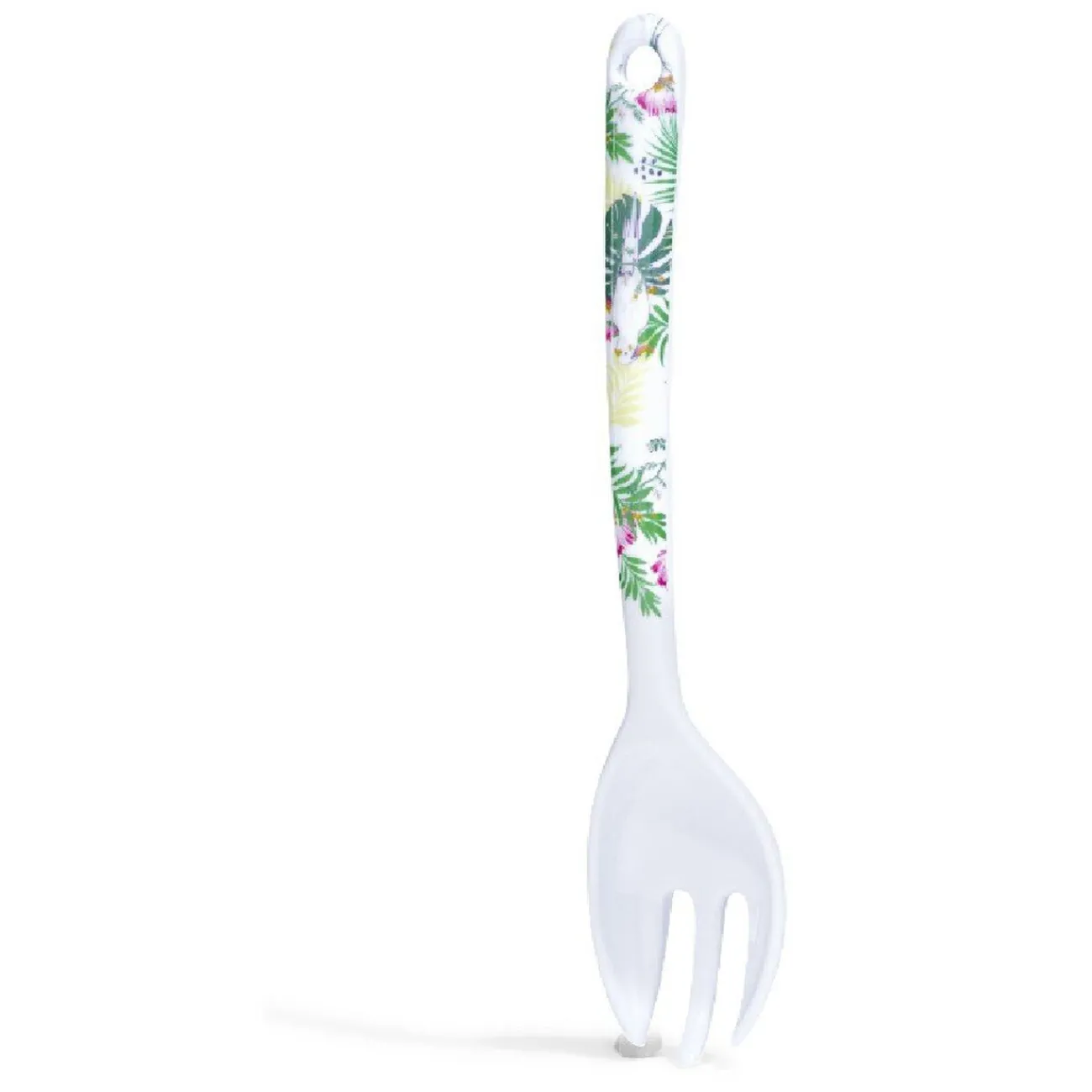 Gifi Couverts à salade oiseau tropical en plastique