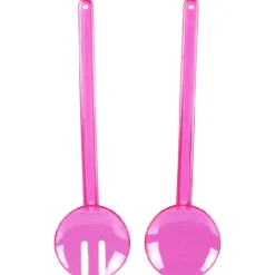 Gifi Couverts à salade rose