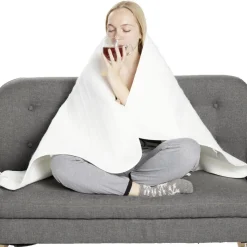 Gifi Bien-Être^Couverture chauffante 80x150cm température réglable