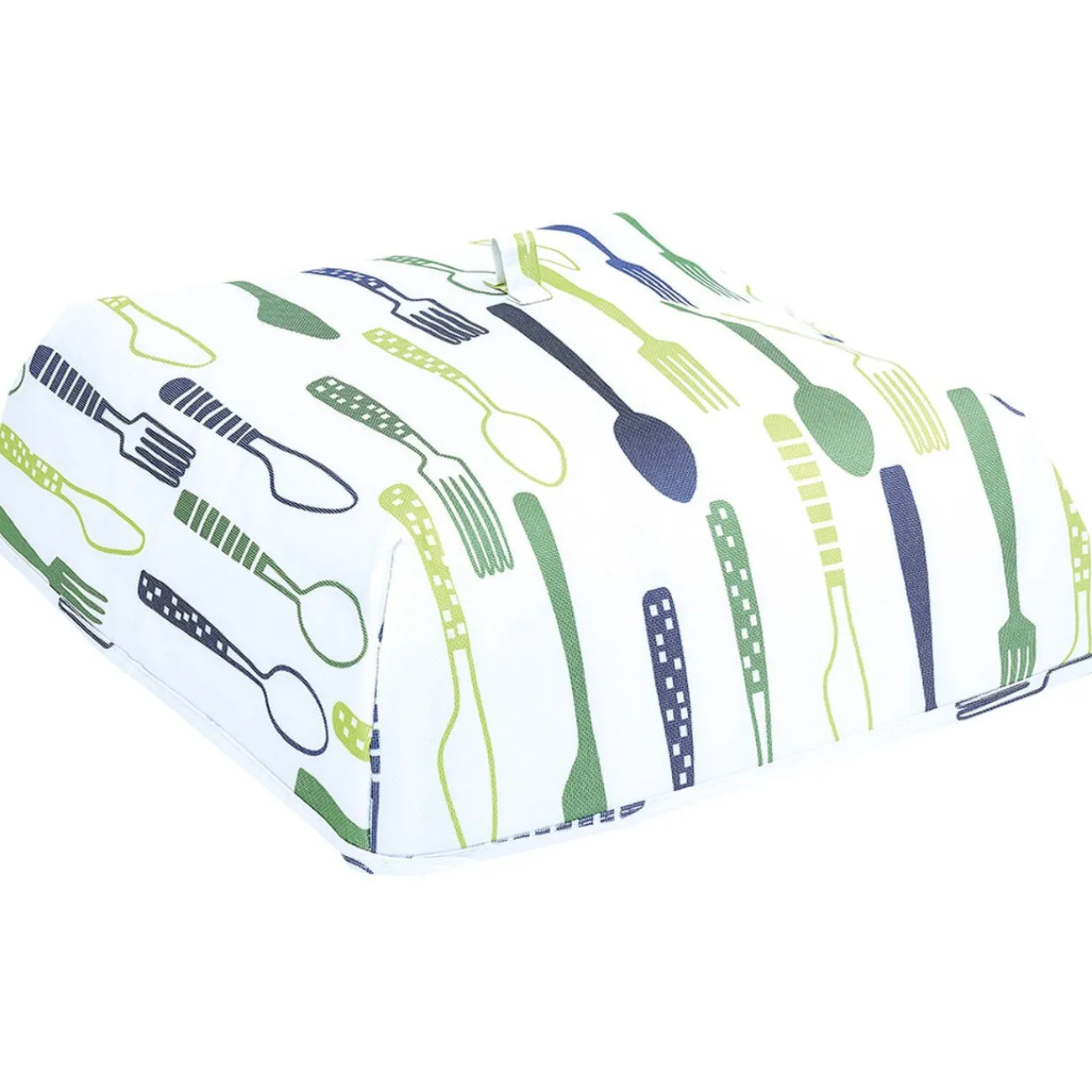 Gifi Couvre plat isotherme blanc imprimé