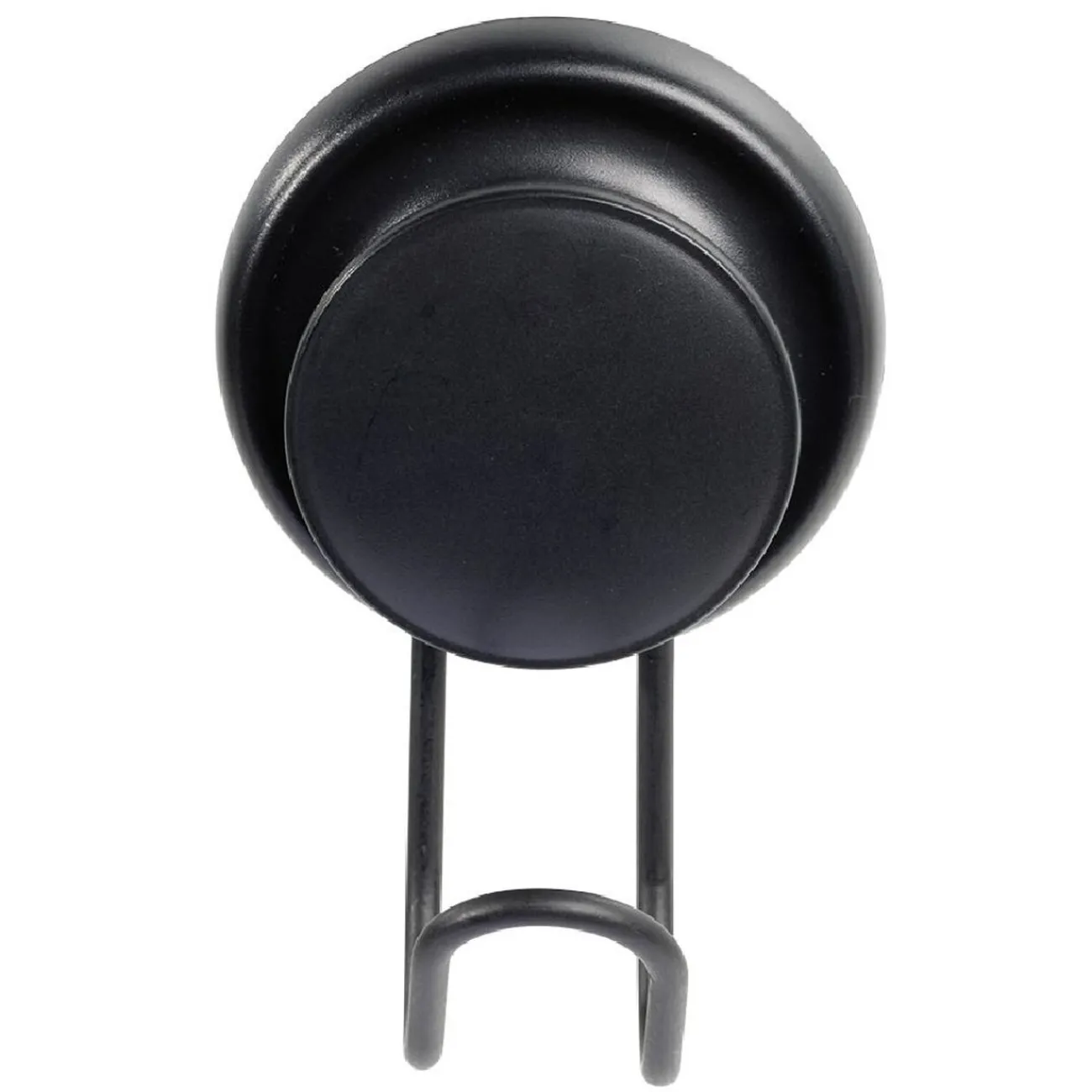 Gifi Rangement|Crochet à ventouse métal noir