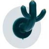 Gifi Rangement|Crochet adhésif cactus x2 bleu canard