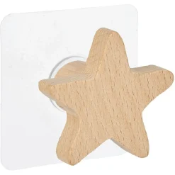 Gifi Rangement|Crochet en bois forme lune, étoile ou nuage