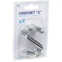 Gifi Rangement|Crochet en forme de s x6