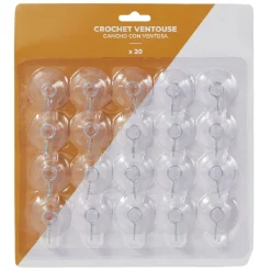 Gifi Aménagement Atelier^Crochet ventouse x20