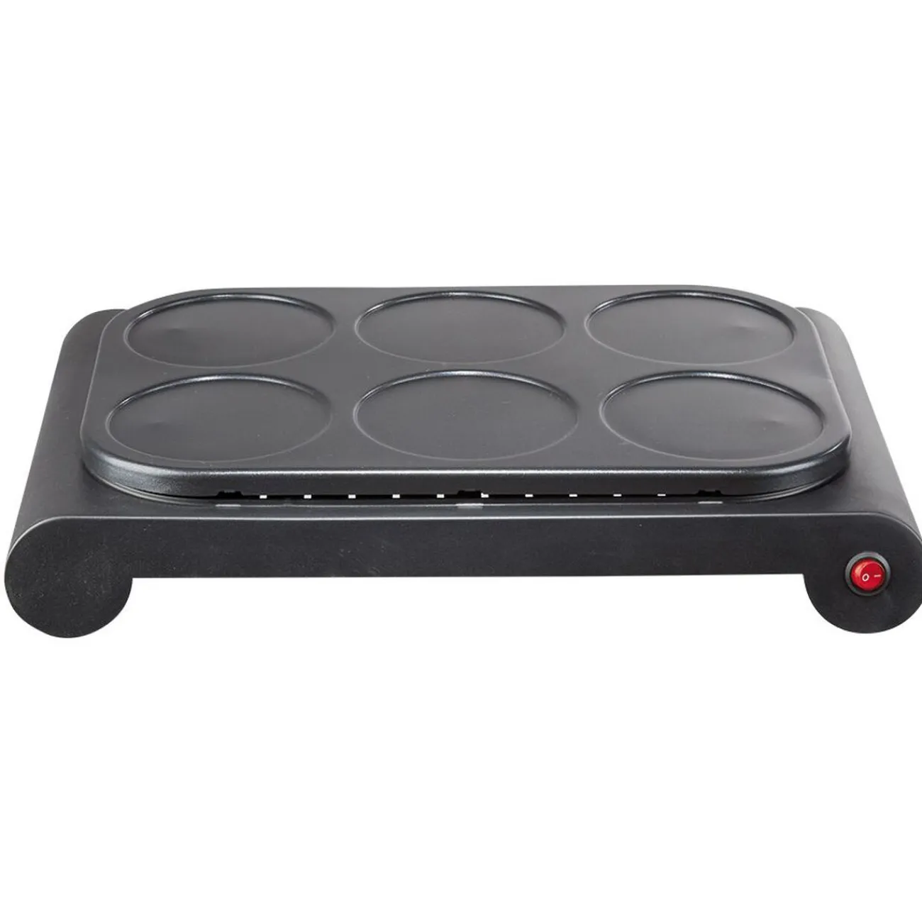 Gifi Crêpière 6 personnes aluminium noir 1000W