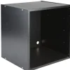 Gifi Rangement|Cube de rangement 1 case bois noir