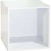Gifi Rangement|Cube de rangement blanc