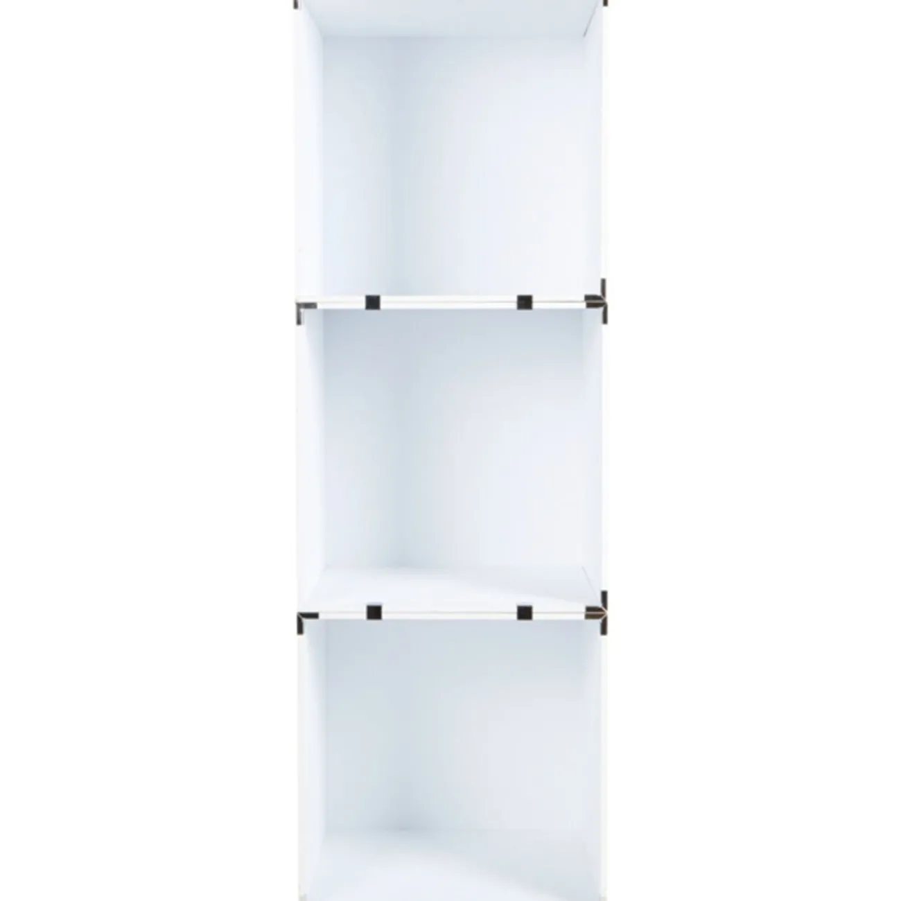 Gifi Rangement|Cube de rangement déco blanc x3