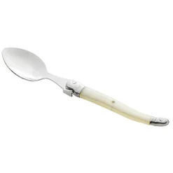 Gifi Cuillère à café Laguiole inox manche ABS ivoire