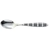 Gifi Cuillère à dessert Losange noir et blanc