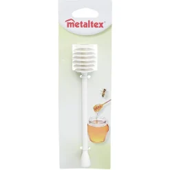 Gifi Cuillère à miel en plastique blanc