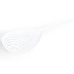 Gifi Cuillère écumoire plastique blanc ou orange
