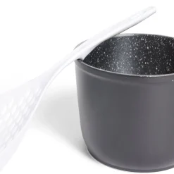 Gifi Cuillère écumoire plastique blanc ou orange