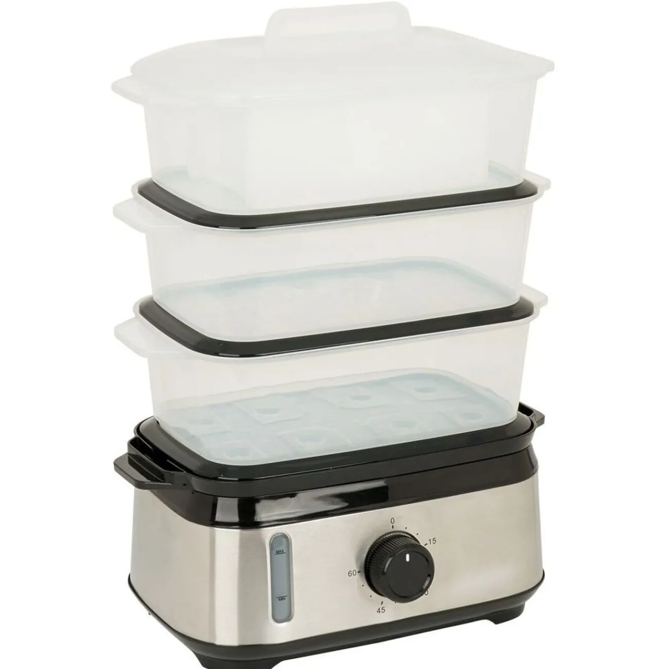 Gifi Cuiseur vapeur 3x3L avec minuteur