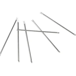 Gifi Curette à crabe en inox x6