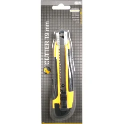 Gifi Outils Bricolage^Cutter noir et jaune