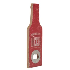 Gifi Décapsuleur jaune en forme de bouteille de bière