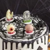 Gifi Décoration gâteau Halloween x5 en résine