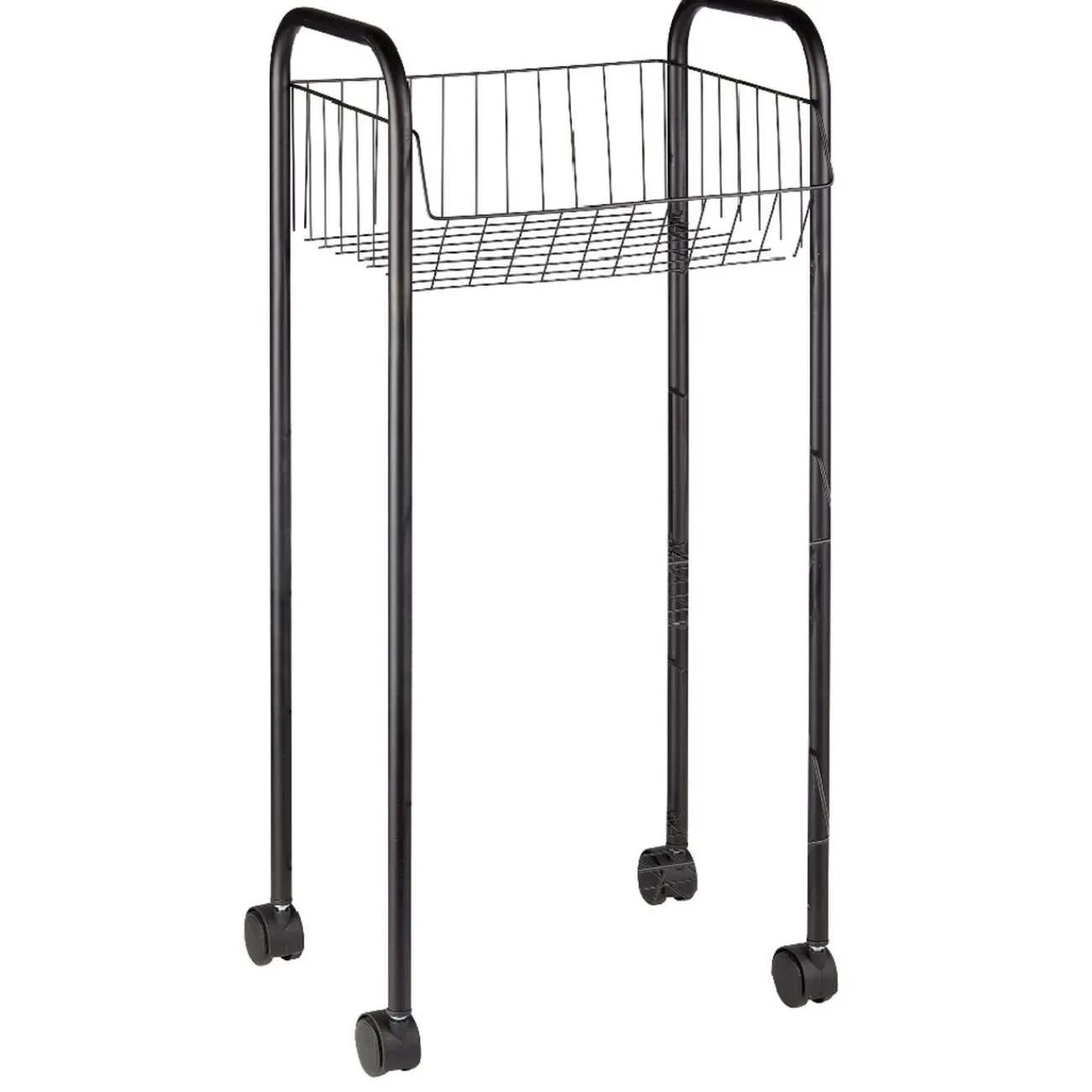 Gifi Desserte à roulettes 3 niveaux métal noir