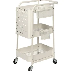 Gifi Desserte de cuisine modulable acier