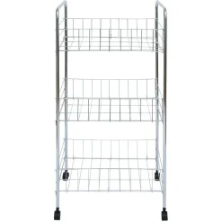 Gifi Desserte en métal 3 niveaux - 35,5xH66,5x26cm