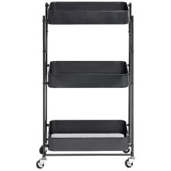 Gifi Desserte multi-usage pliable métal noir