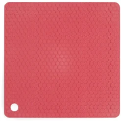 Gifi Dessous de plat carré en silicone 18x18cm - 2 coloris
