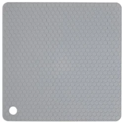 Gifi Dessous de plat carré en silicone 18x18cm - 2 coloris