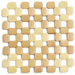 Gifi Dessous de plat en bambou 19x19cm