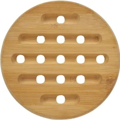 Gifi Dessous de plat en bambou ajouré Ø20cm