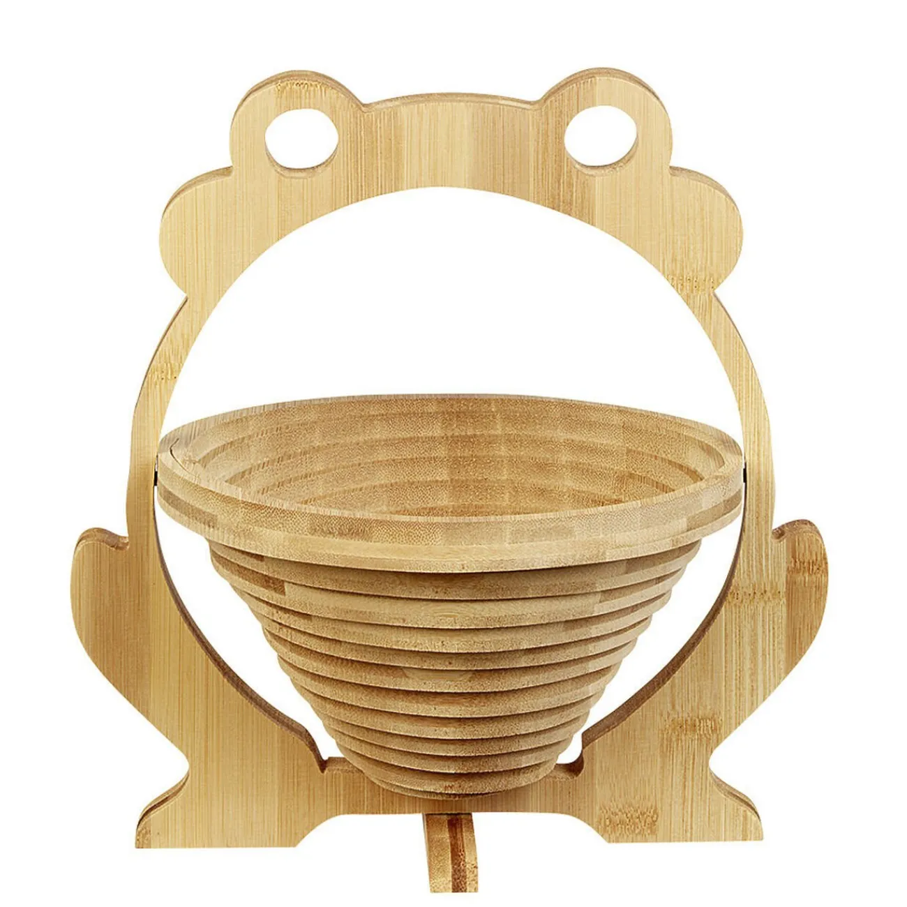 Gifi Nettoyage Et Entretien|Dessous de plat 2en1 corbeille à fruits bambou