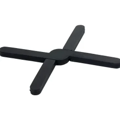 Gifi Dessous de plat extensible en silicone noir