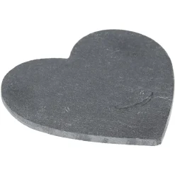 Gifi Dessous de verre ardoise coeur x4