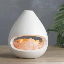 Gifi Bien-Être^Diffuseur d'huiles essentielles lampe cristal de sel
