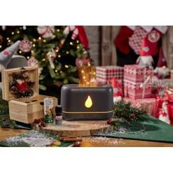 Gifi Bien-Être^Diffuseur d'huiles essentielles à flamme noir